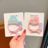  Dây Cột Tóc Hoạt Hình Cho Bé 