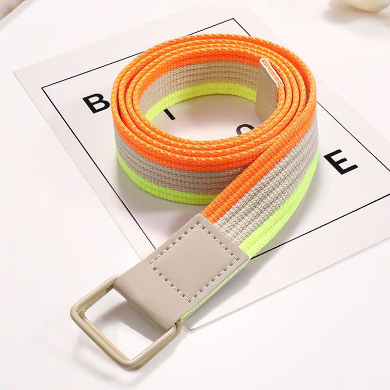  Thắt lưng bện bằng vải Canvas 