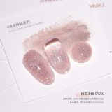 Gel Sơn Móng Tay Trong Suốt Màu Nhũ 