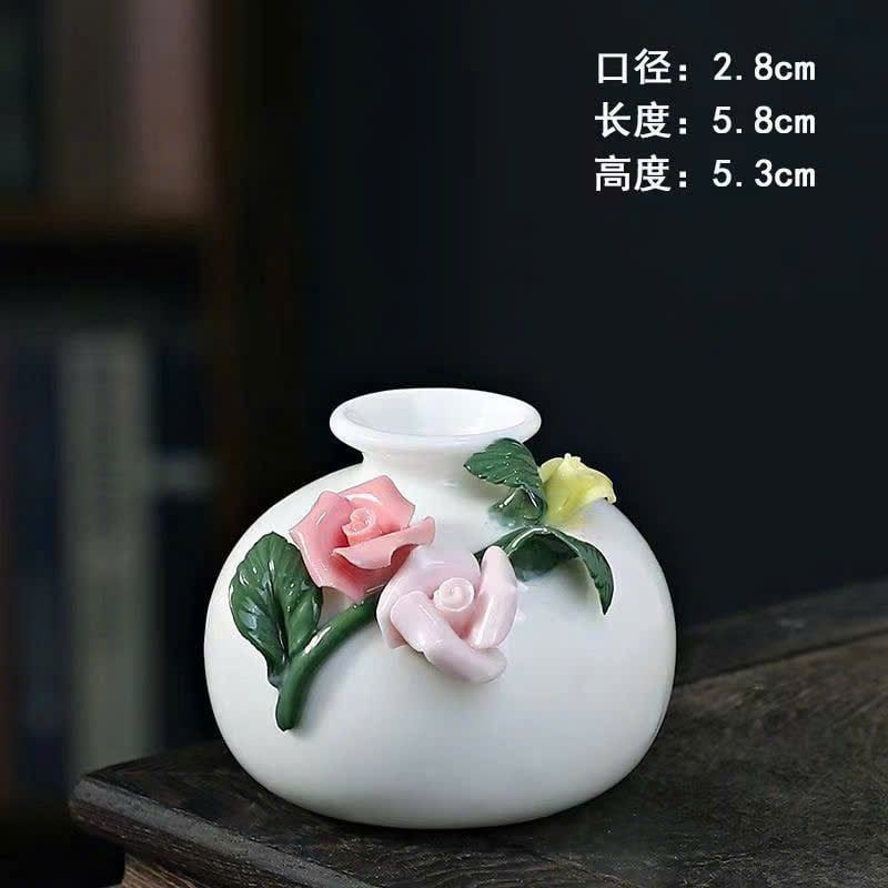  Bình Sứ Đắp Nổi Hoa Cao Cấp 