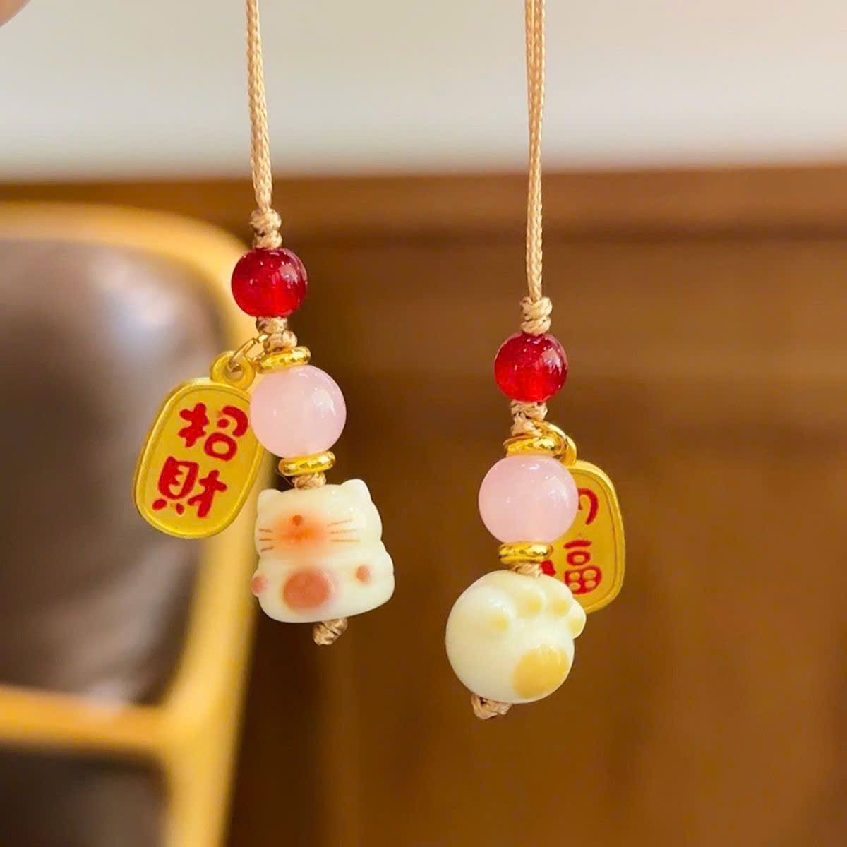  Mèo Paw Dây Đeo Điện Thoại 