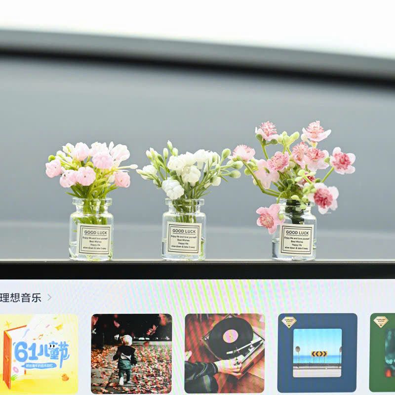  Set 5 Bình Lọ Thuỷ Tinh Mini 