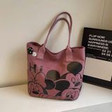  Túi Xách Vải Chuột Mickey Nữ 