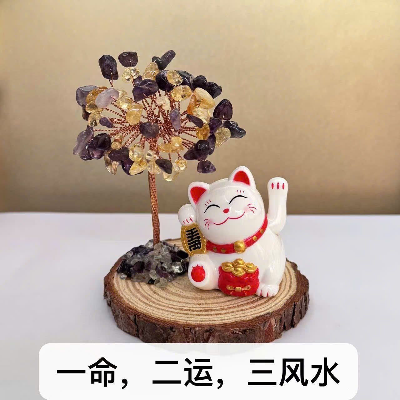  Cây Thần Tài Đá Thạch Anh 
