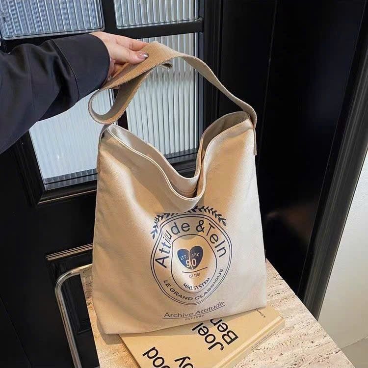  Túi Vải Đeo Vai Tote 