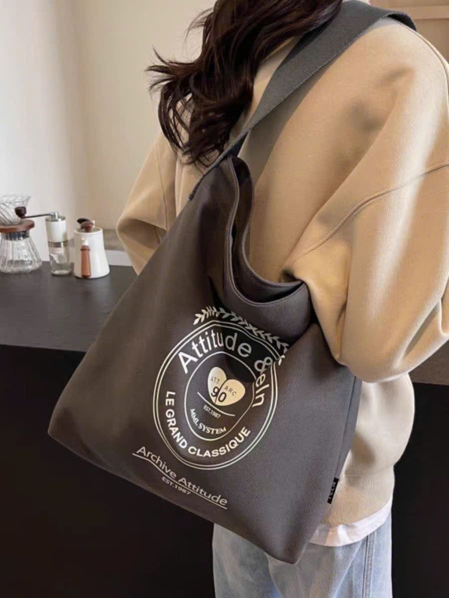  Túi Vải Đeo Vai Tote 