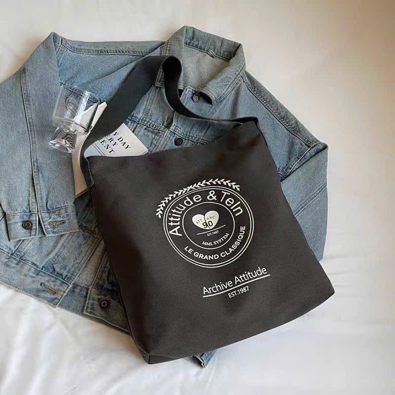  Túi Vải Đeo Vai Tote 
