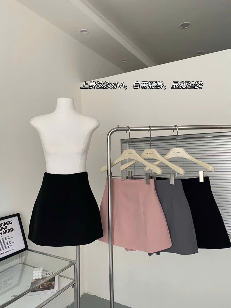  Chân Váy Chữ A Ngắn 