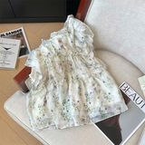  Áo Sơ Mi Hoa Bèo Nhún Ngọt Ngào 