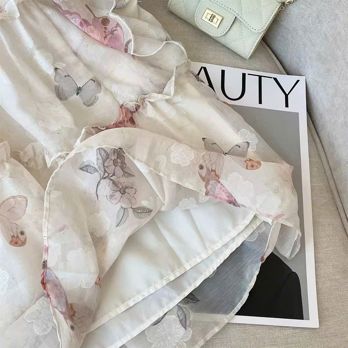  Áo Sơ Mi Hoa Bèo Nhún Ngọt Ngào 