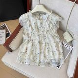  Áo Sơ Mi Hoa Bèo Nhún Ngọt Ngào 