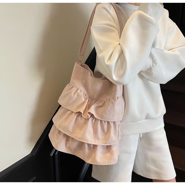  Túi Vải Thời Trang Nhiều Tầng 