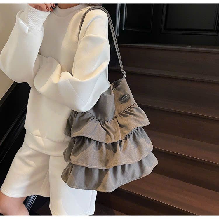  Túi Vải Thời Trang Nhiều Tầng 