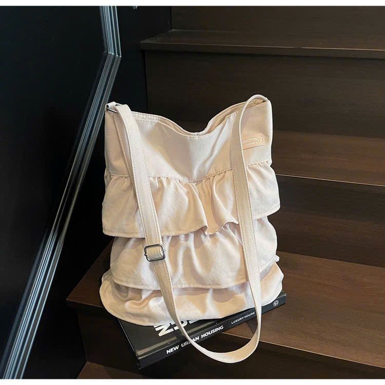  Túi Vải Thời Trang Nhiều Tầng 