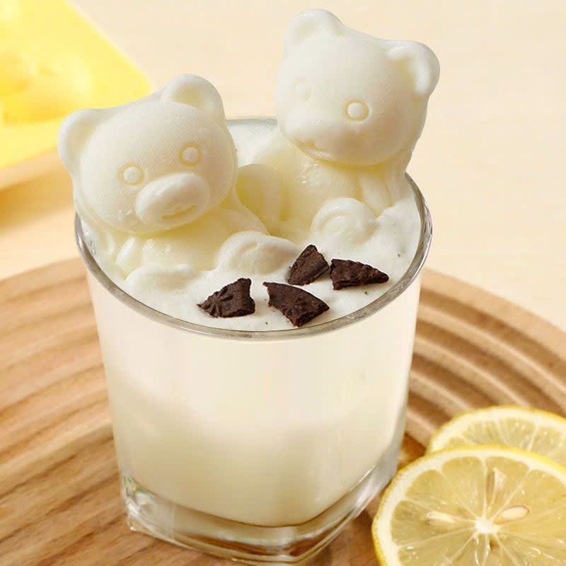  Khuôn Đá Hình Gấu 3D 