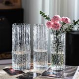  Lọ Hoa Thuỷ Tinh Decor Trụ Gốc Cây 