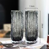  Lọ Hoa Thuỷ Tinh Decor Trụ Gốc Cây 