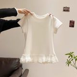  Áo Thun Viềng Ren 