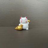  Mèo Chiêu Tài Mini Trưng Bàn Làm Việc 