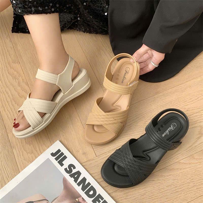  Dép Sandal Quai Hậu Nữ Hàn Quốc 