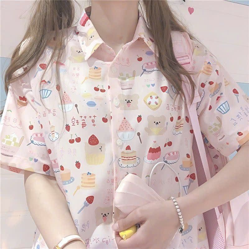  Bộ PIJAMA Bánh Ngọt Cho Nữ 