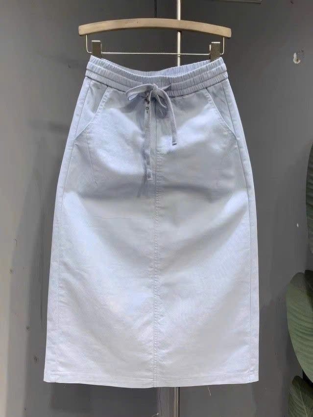  Chân Váy Kaki Dáng Suông 