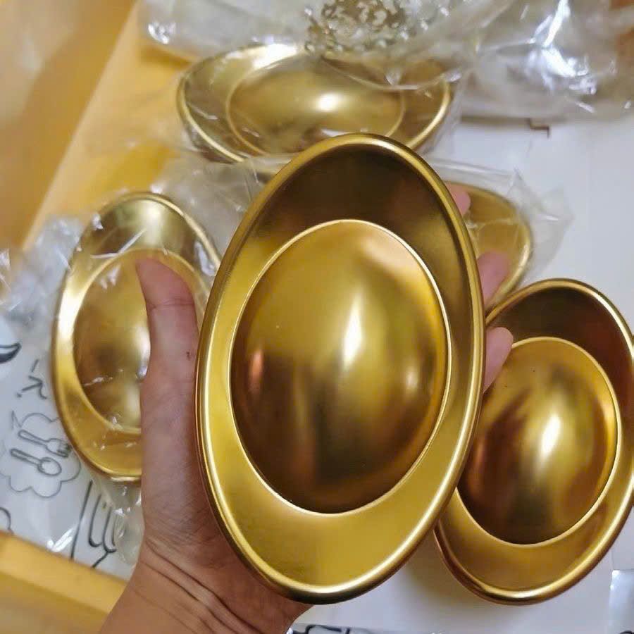  Hộp Thỏi Vàng Đựng Trà Bánh 