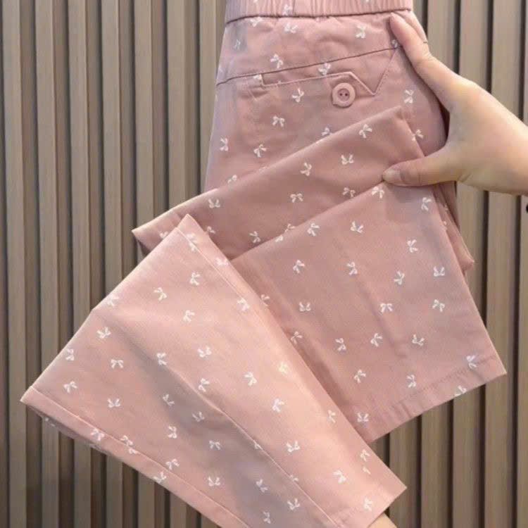  Quần In Nơ Cho Nữ Mùa Hè 
