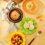  Bánh Hamburger Hình Chiếc Đĩa Đẹp 