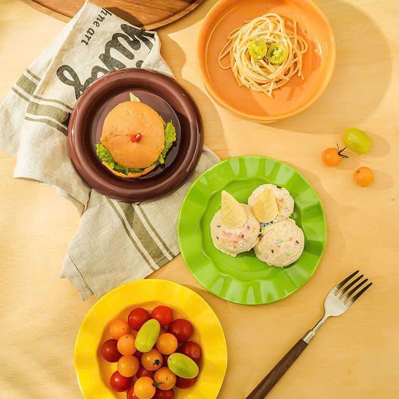 Bánh Hamburger Hình Chiếc Đĩa Đẹp 