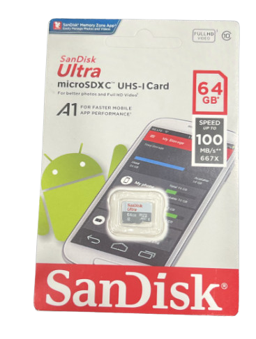 Thẻ nhớ MicroSD 64G TEAMGROUP Box Class10 U1 100MB/s