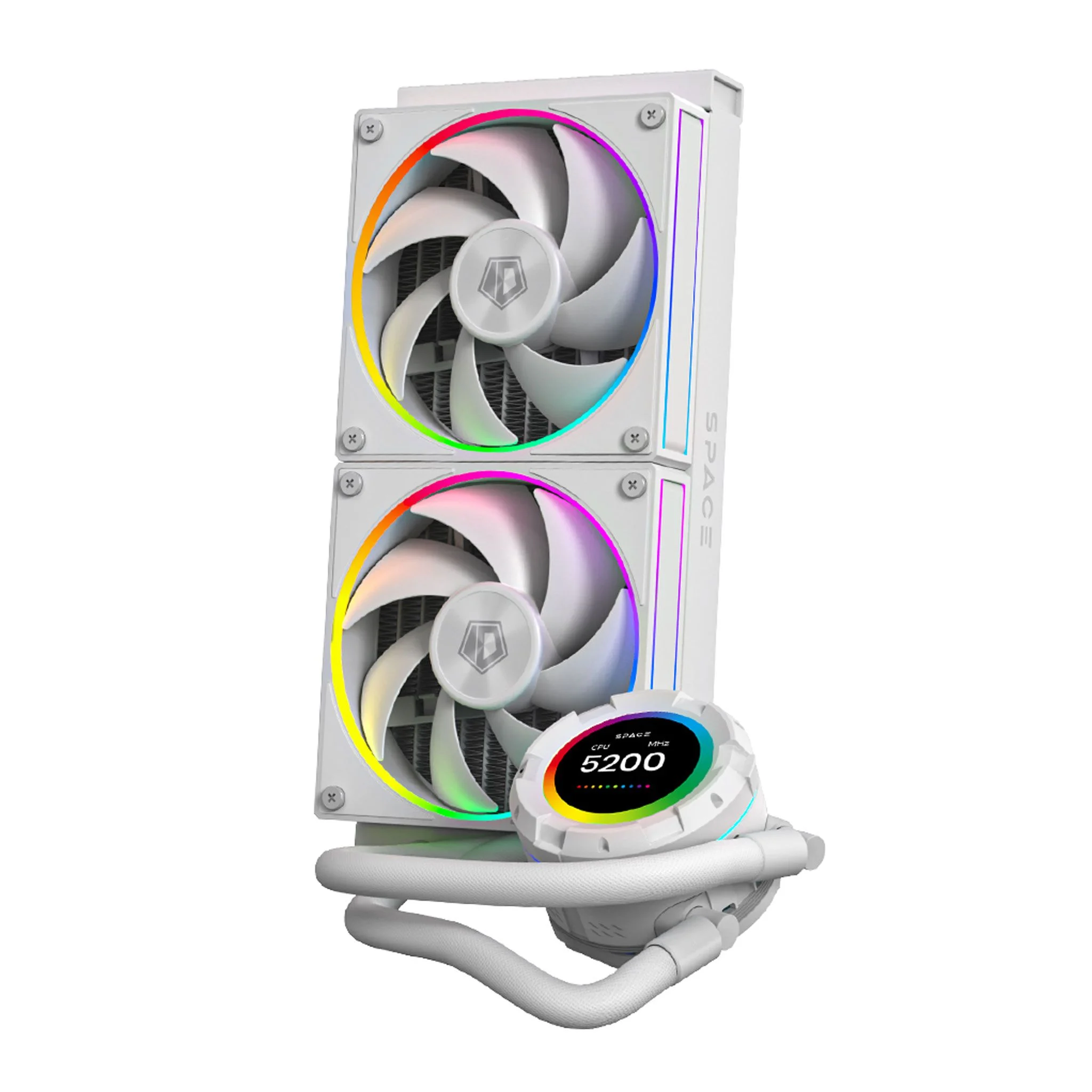 Tản nhiệt nước AIO ID Cooling Space SL240 LCD ARGB | Đen