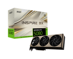 Card màn hình MSI GeForce RTX 5080 Inspire 3X OC 16GB GDDR6