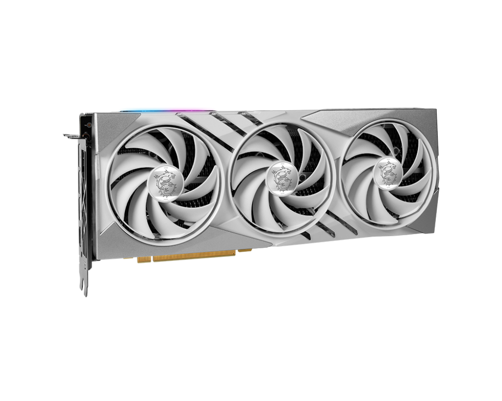 Card màn hình MSI RTX 4070 Super X Slim White 12GB GDDR6X