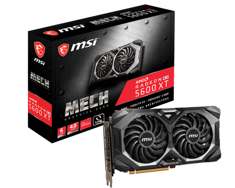 Card màn hình MSI RX 5600 XT Mech OC 6GB GDDR6 Cũ