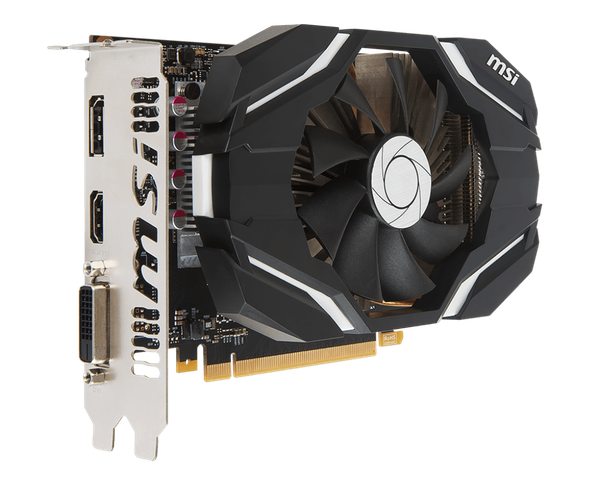 Card màn hình MSI GTX 1060 6GB OCV1 1 Fan Cũ