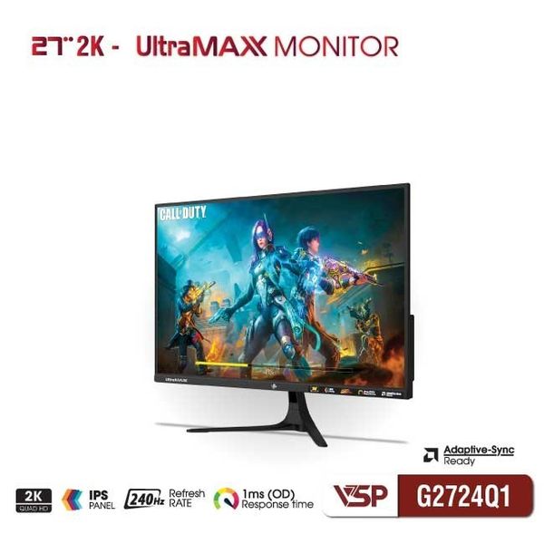 Màn hình VSP G2724Q1 2K - IPS - 27 inch - 240Hz