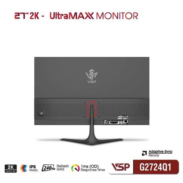 Màn hình VSP G2724Q1 2K - IPS - 27 inch - 240Hz