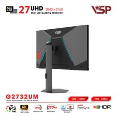 Màn hình VSP Mini-Led Vision Pro G2732UM (27 inch/4K UHD 160Hz - FHD 320Hz /1ms/Adpter Sync)