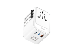 Ổ cắm điện du lịch LDNIO Z8 + Sạc 45w (2 cổng Type-C + USB)