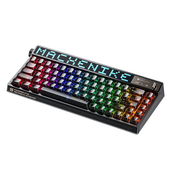 Phím Cơ Machenike KT68 Pro (North Pole Switch Đen) Không Dây