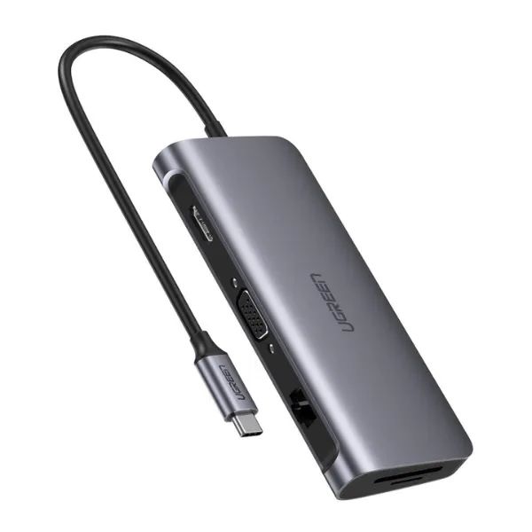 Cổng chuyển đổi Hub UGREEN Type-C 9 in 1 CM179