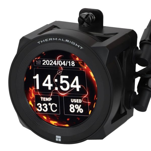 Tản nhiệt nước AIO Thermalright Core Vision 360 Black ARGB - Đen