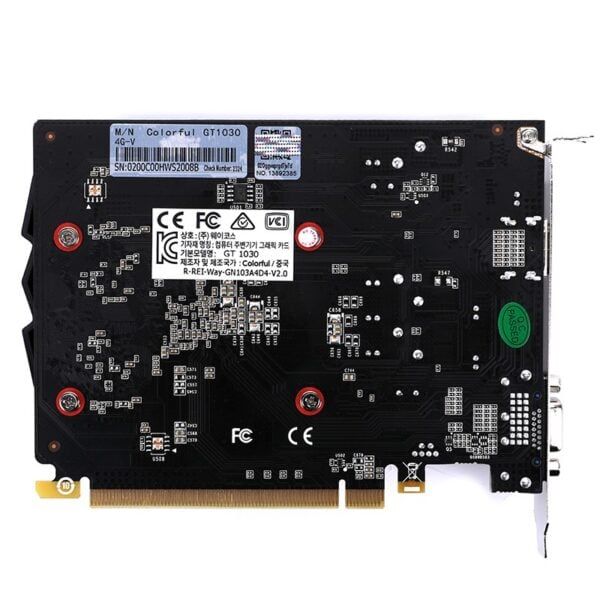 Card màn hình Colorful GT 1030 4G-V 4GB GDDR5