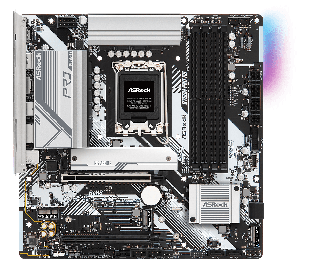 Mainboard Intel Asrock B760M Pro RS DDR5