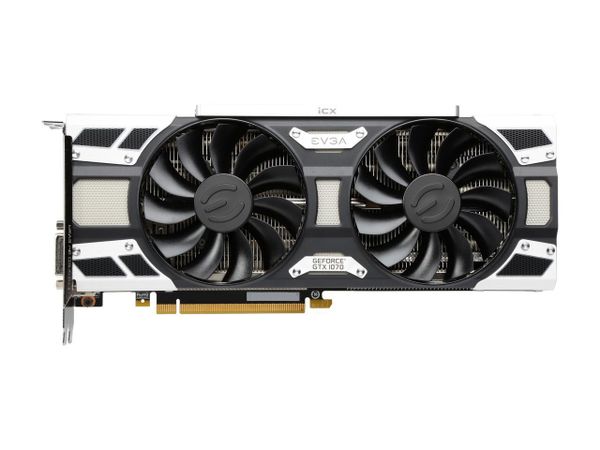 Card màn hình VGA EVGA GTX 1070 SC2 Gaming 8GB OC Cũ