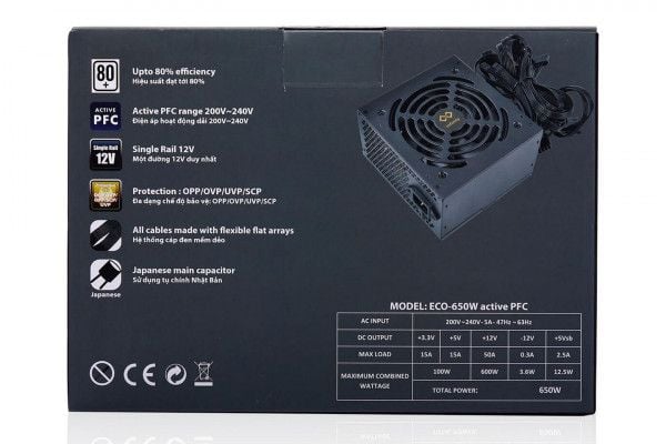 Nguồn Infinity ECO 650W
