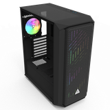 Vỏ case Montech AIR X ARGB Đen Trắng
