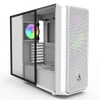 Vỏ case Montech AIR X ARGB Đen Trắng