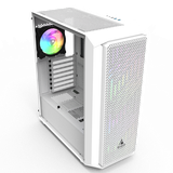 Vỏ case Montech AIR X ARGB Đen Trắng
